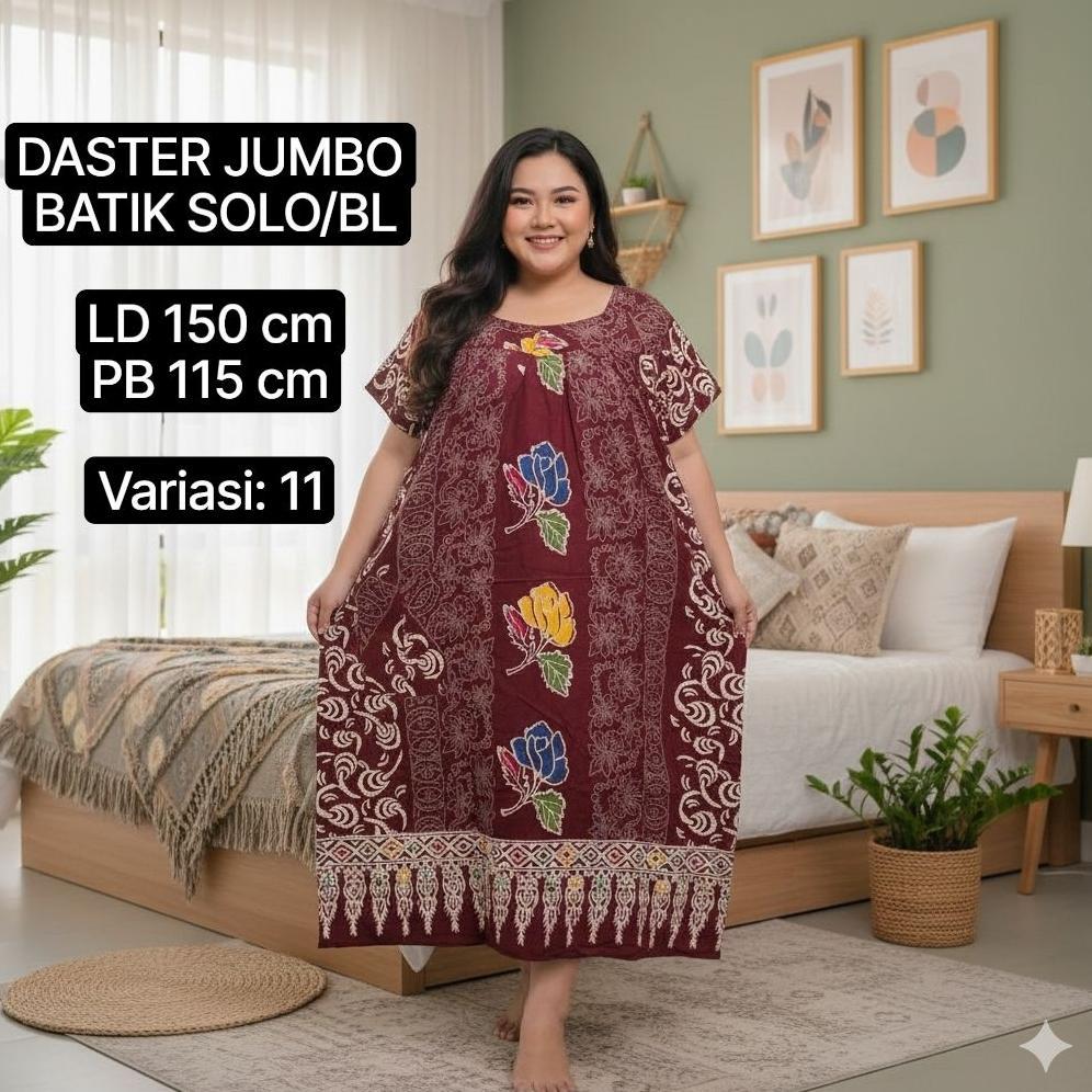 Daster Sikak Jumbo Batik Solo Termurah
