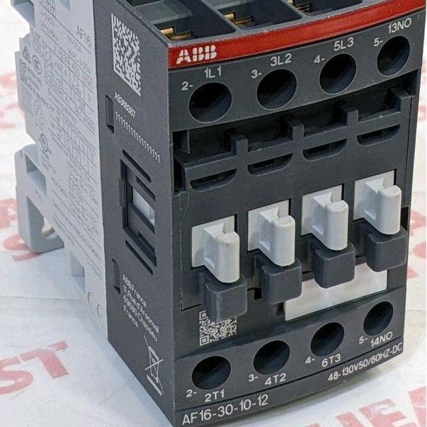 Kontaktor Abb Af16-30-10-12 30A 7.5Kw 48-130V Ac/Dc 1No 1Sbl177001R1210 Restock