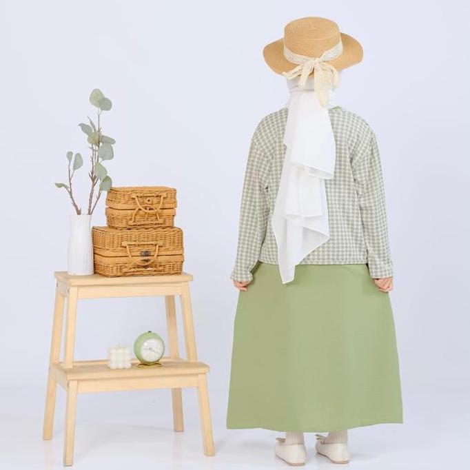 2-6Th Gamis Anak Perempuan Zahra Blazer Knit