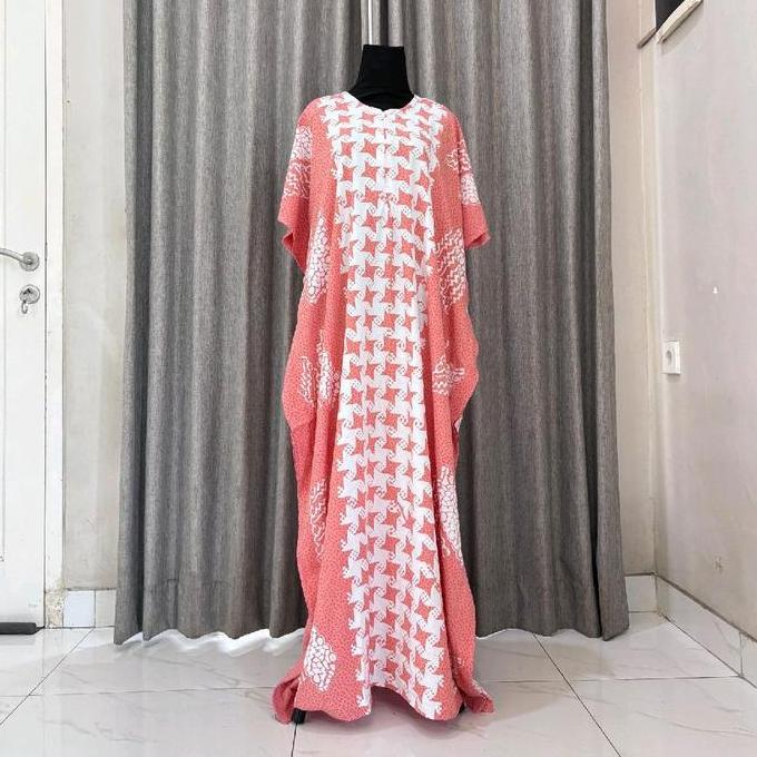 Regreg- Batikisaa Longdres Lowo Sania Batik Cap Premium Ld 150 Pj 140 Wanita Bumil Busui Pekalongan 