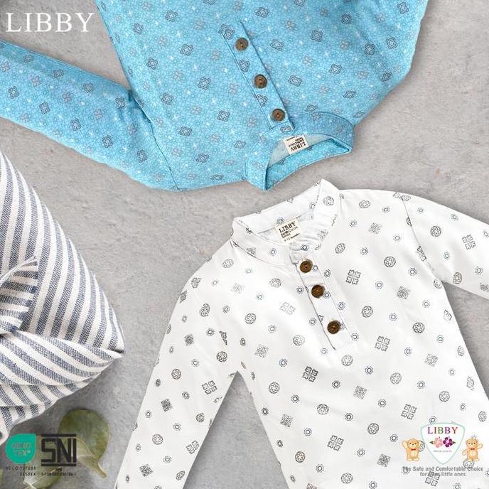 [Toms] [Koko Anak] - Libby (1Stel) Mauza Set | Stelan Koko Anak Laki Laki 9Bulan Sampai 10Tahun | St
