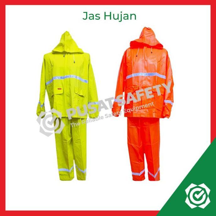 Setelan Jas Hujan Tiger Head