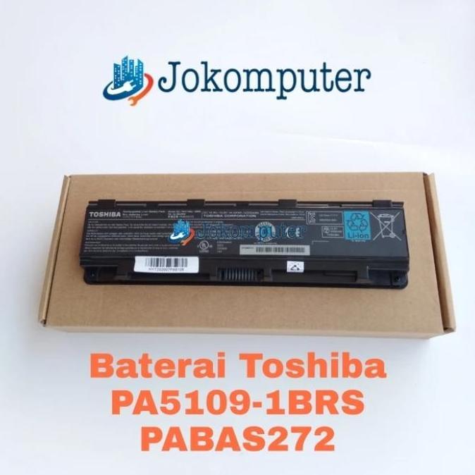 Baterai Batre Original Laptop Toshiba Satellite C40 C50 PA5109 PA5109U