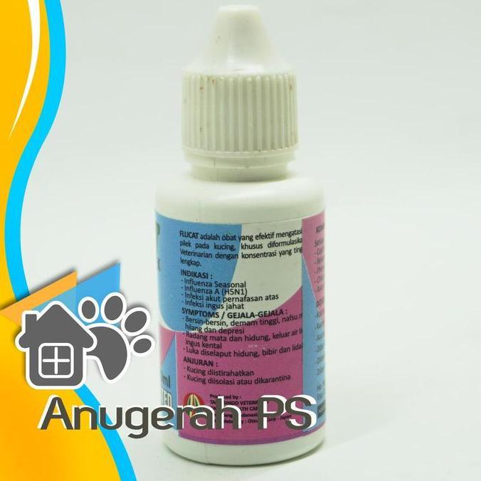 Lansungkirim- Flucat Flu Cat Obat Kucing Batuk Pilek Flu