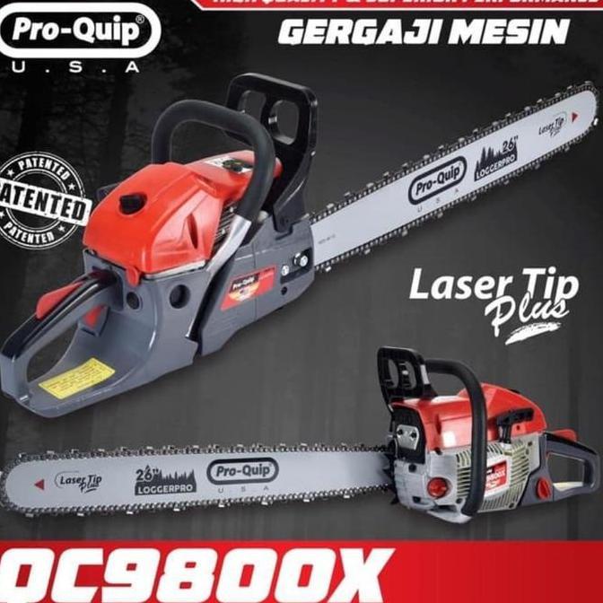 ------] Mesin Chainsaw Proquip QC 9800 Chain Saw Proquip 26 inch