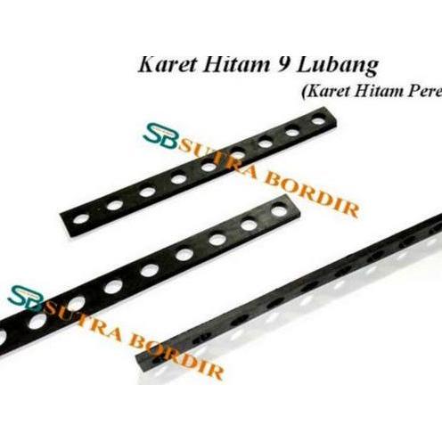 Lansungkirim- Karet Hitam 9 Lubang Karet Per Bungkus Isi 20 Pcs Hitam 9 Lubang Per Bungkus Isi 20 Pc