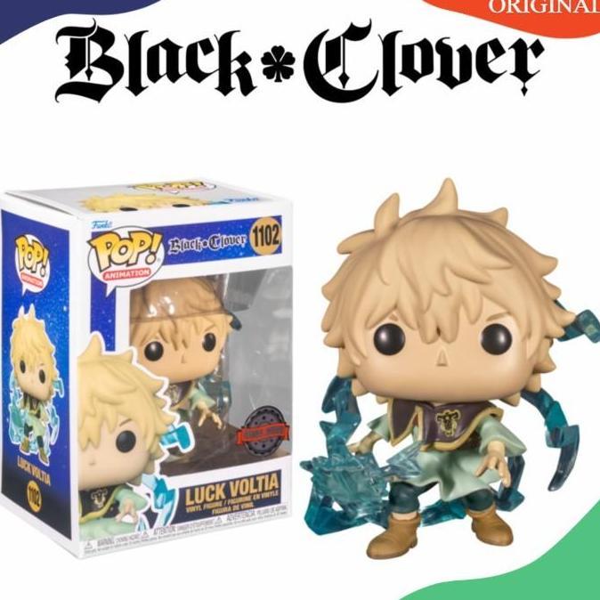 Jual Funko  Animation Black Clover - Luck Voltia [Exclusive] #1102