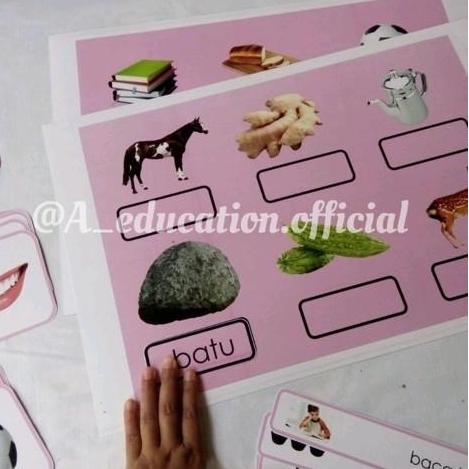 KARTU BACA SERI PINK SERIES INDONESIA KODE 132