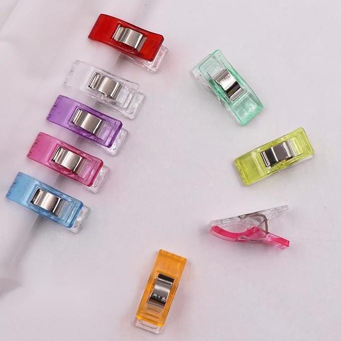 Lansungkirim- 50Pcs Penjepit Kain Jahit Penjepit Jahitan Wonder Clip Penjepit Kain Jahitan Untuk Men