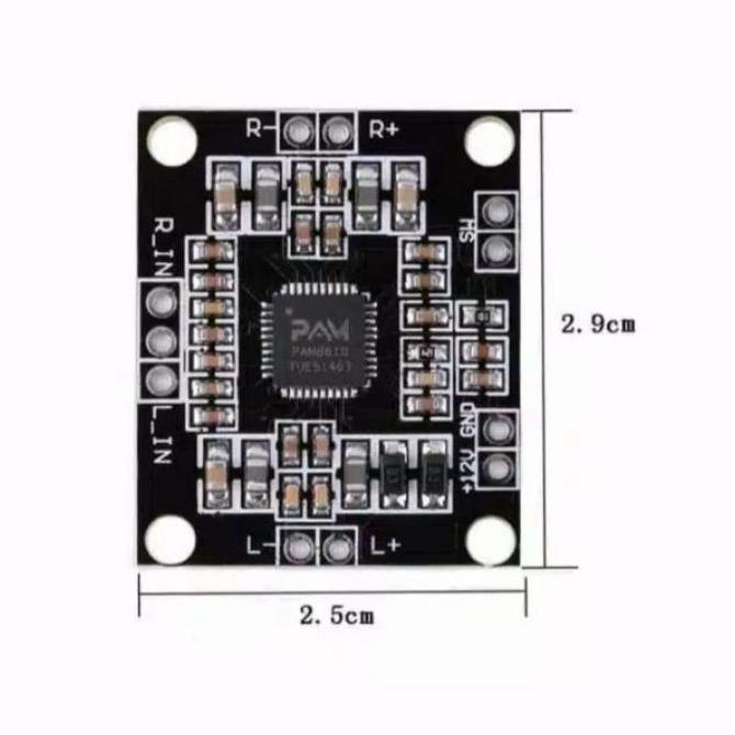 kit power amplifier mini pam class d 8610 RESTOCK