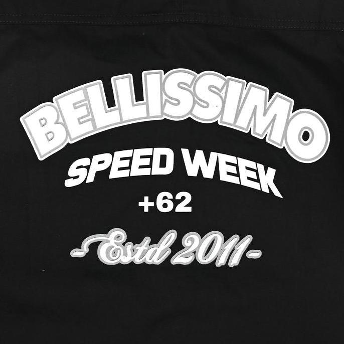 BELLISSIMO MOTORCYCLE WORKSHIRT BLACK - RACING DIVISION / Kemeja Motor