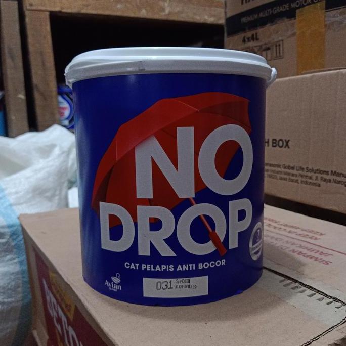 TERMURAH - No Drop 031 Sandstone 4 kg ( galon ) Waterproof Cat Pelapis Anti Bocor