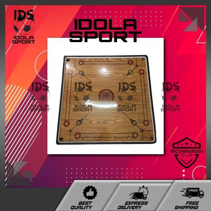 meja karambol kecil papan karambol 60cm + biji karambol kode 36