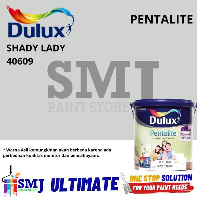 Cat Tembok Interior DULUX PENTALITE warna TINTING Shady Lady ukuran 2,5L