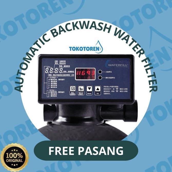AUTOMATIC BACKWASH FILTER / PENGURASAN FILTER OTOMATIS FREE PEMASANGAN
