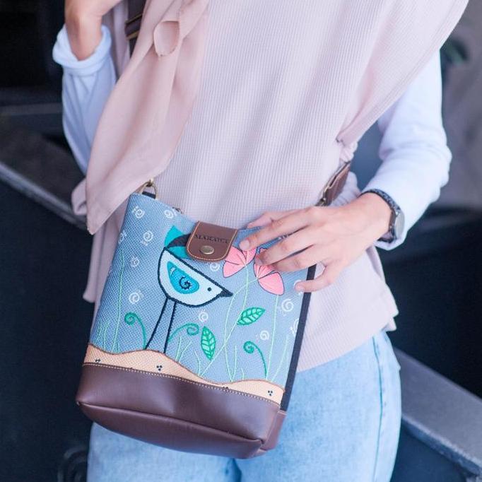 MARAWA Nara Series Tas Selempang Wanita Etnik Handmade