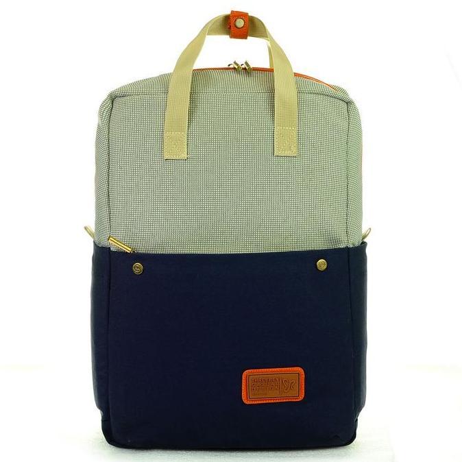 Threerey Tas Ransel - Tas Backpack Roll Top - Tas Punggung Tas Kanvas LEANOR TA10311