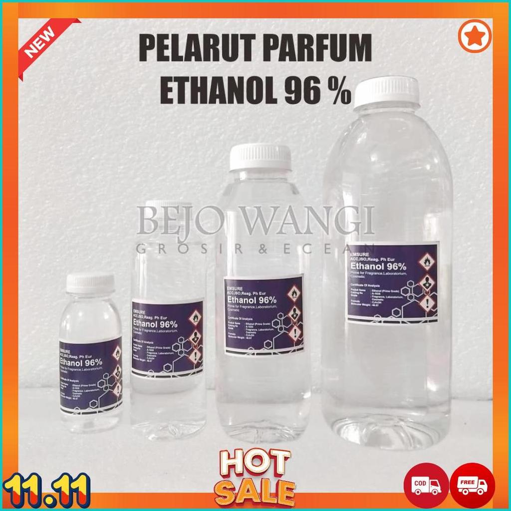 (100 Ml) Ethan0L Emsure 96% Kemasan 100 Ml. Ethanol Emsure Campuran Bibit Parfum Terbaik.Fragrance G