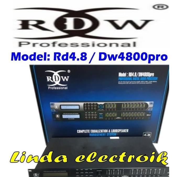 Digital Audio Processor Rdw Dlms Management Speaker Rdw Rd4.8 Original
