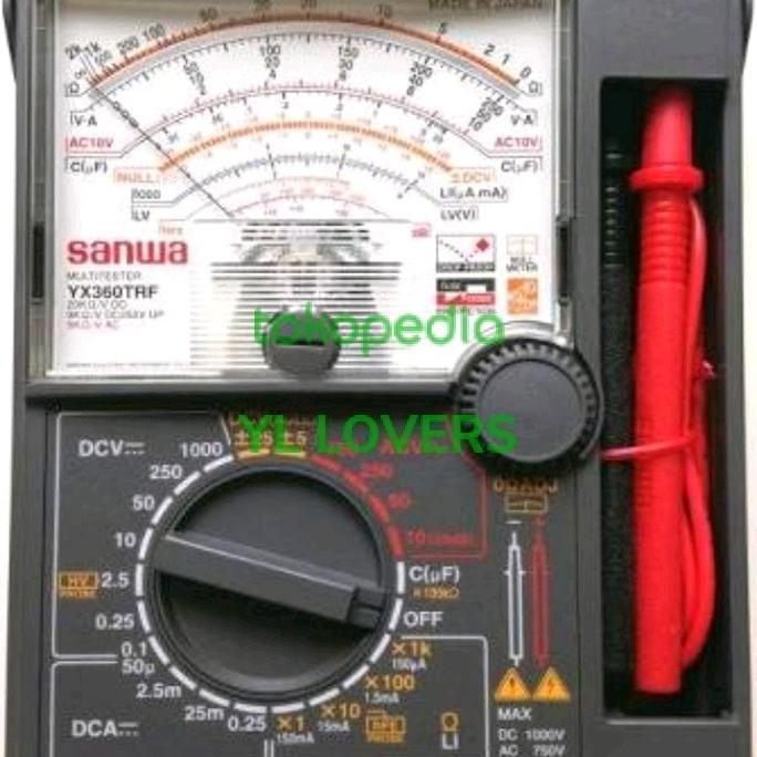 Promo Sanwa YX 360 TRF/ Multitester Sanwa Manual /Avometer Sanwa Diskon