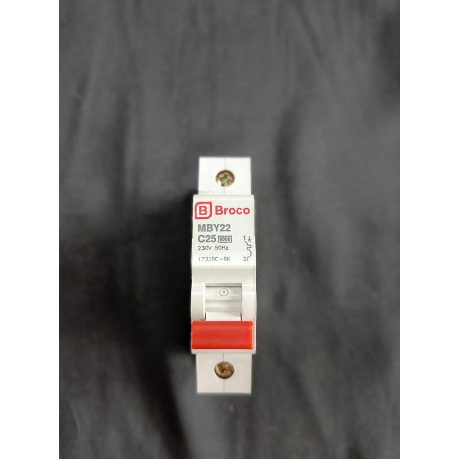 Terjangkau Broco Mcb C 2Ampere/4Ampere/6Ampere/10Ampere/16Ampere/20Ampere/25Ampere/32Ampere/40Ampere