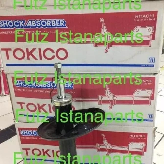 Shock breaker TOKICO NISSAN XTRAIL (T30) 04-07 DEPAN Made in JAPAN