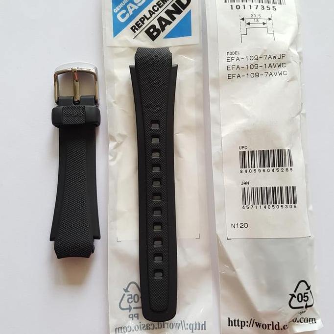 Strap Edifice Efa-109 / Casio Original Promo