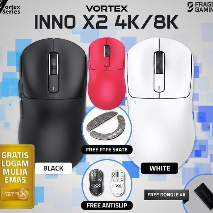 Xcinox- Vortexseries Vortex Inno X2 Super Light Wireless Gaming Mouse