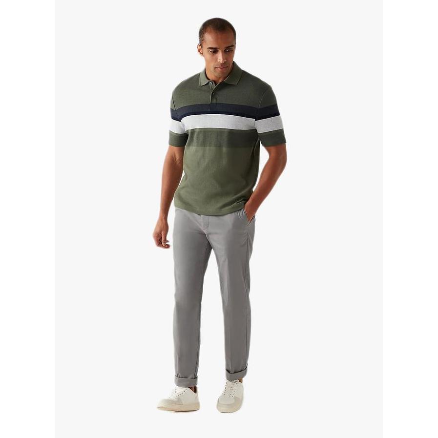 M&S - Celana - Regular Fit Super Lhtweht Chinos - Grey, 40-44