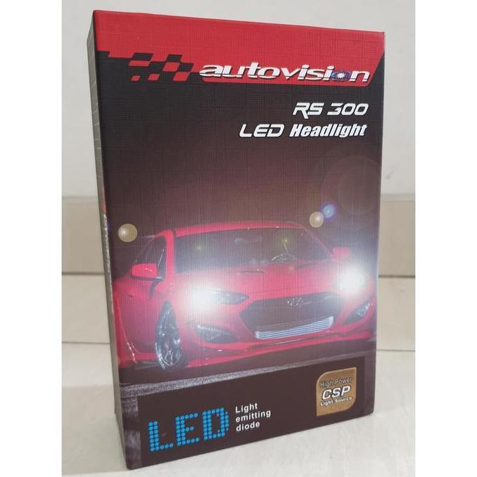 Led H4 Rs300 3 Warna (6000K, 4300K,3000K) Premium