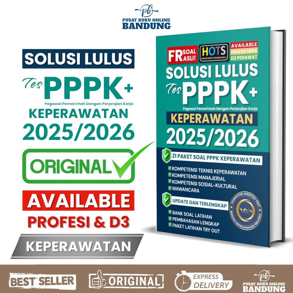 BUKU PPPK PERAWAT 2025 / 2026 LULUS PPPK PERAWAT PPPK BIDAN PPPK TENAGA MEDIS TENAGA KESEHATAN INDON