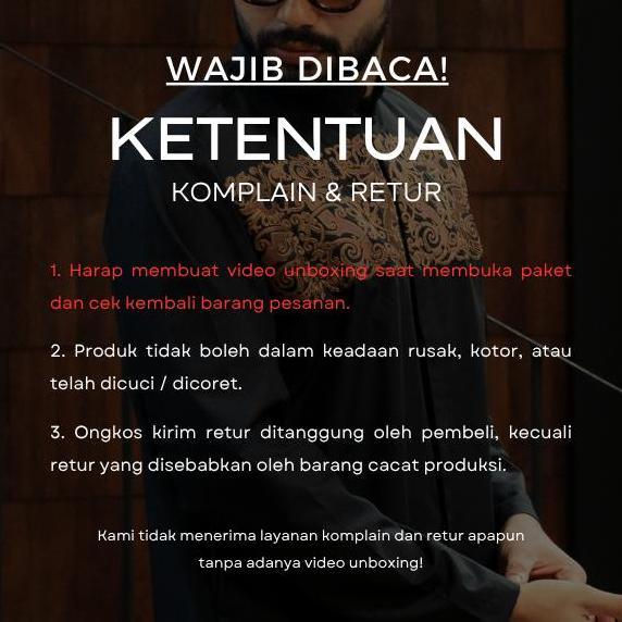 FREE ONGKIR BASTOH IZMIR BAJU KOKO PRIA DEWASA BORDIR HITAM LENGAN PANJANG