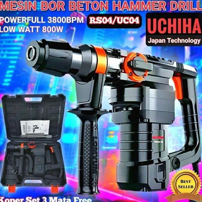 AL_KODRILAENI - JACK HAMMER DRILL MESIN BOR BETON UCHIHA JAPAN IMPACT DRILL