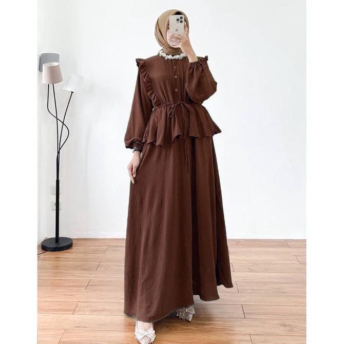 DISKON GAMIS IVANA DRESS WANITA