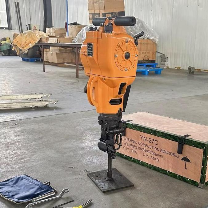 Terlaris Alat Bor Tambang Yn27C Portable Rock Drilling Machine | Mesin Bor Batu Bensin Handheld