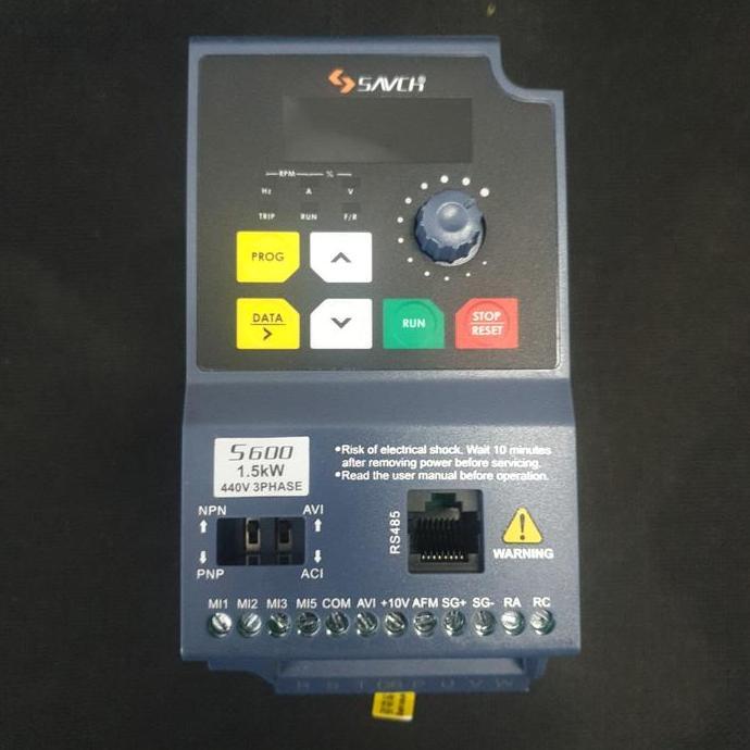 SANCH Inverter S600-4T1.5G, 1.5kW 380V-460V 3Phase Mini VFD / VSD