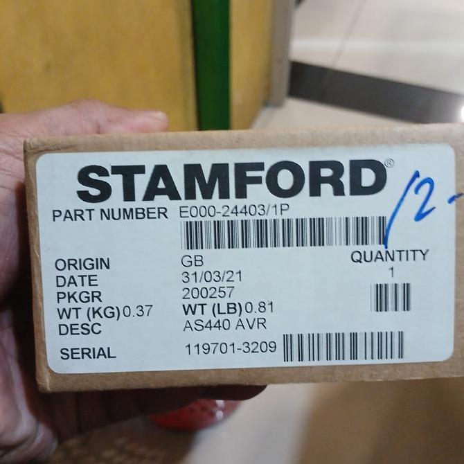 Avr Stamford As440/As 440 Genuine,,Original