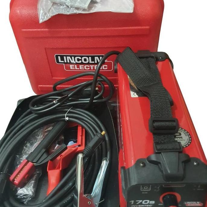 Terlaris Lincoln Electric Mesin Last Lincoln Electric Invertec 17Os Kotak Merah Dengan Logo Lincoln 