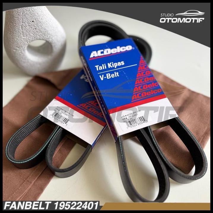 TERLARIS FANBELT ALTERNATOR AC POWER STEERING CALYA SIGRA 1200CC AGYA AYLA 1200CC ACDELCO 2401 FAN B