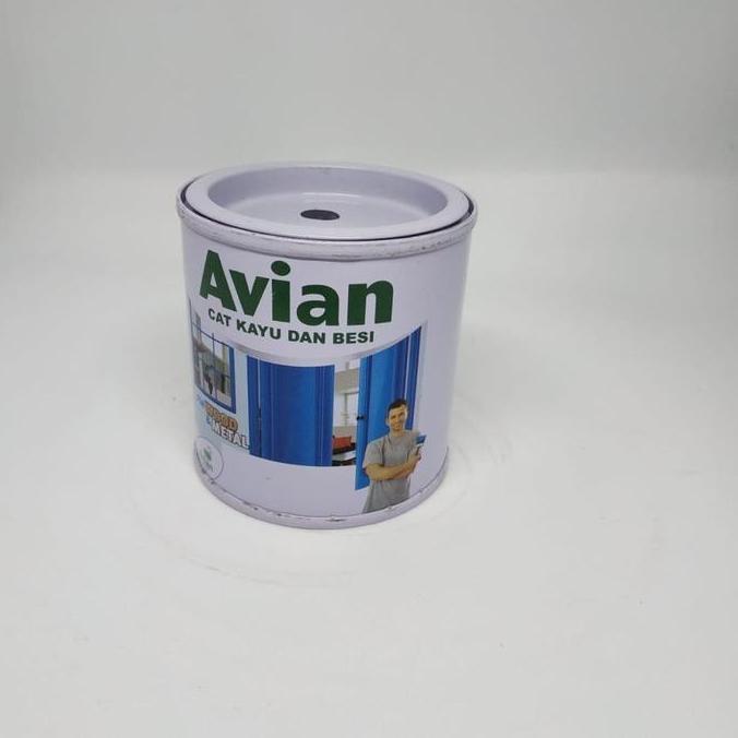 Wrnawrni- Cat Avian Kayu & Besi Kilap 200Cc Putih / Hitam / Warna