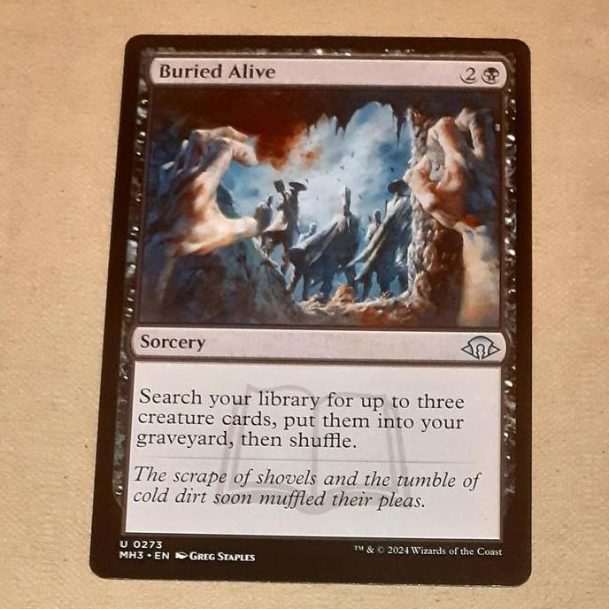 Ready MAGIC THE GATHERING MTG Buried Alive