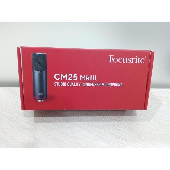 Focusrite Scarlett CM25 MK3 Studio Recording Microphone