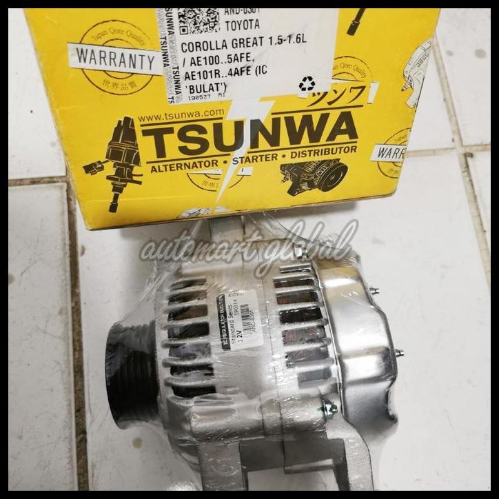 TERLARIS ALTERNATOR COROLLA GREAT DINAMO CAS GREAT SOKET BULAT 
