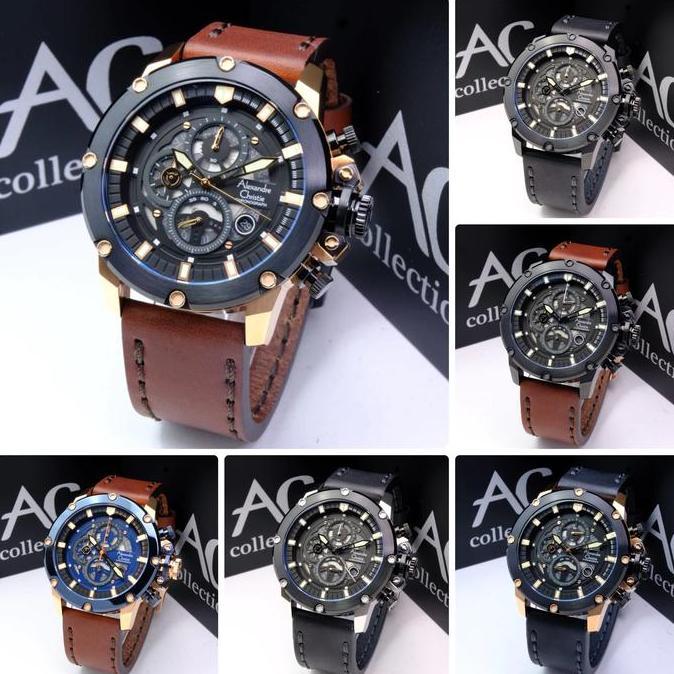 ALEXANDRE CHRISTIE 6564 AC 6564 Ac 6564 KULIT PRIA ORINAL