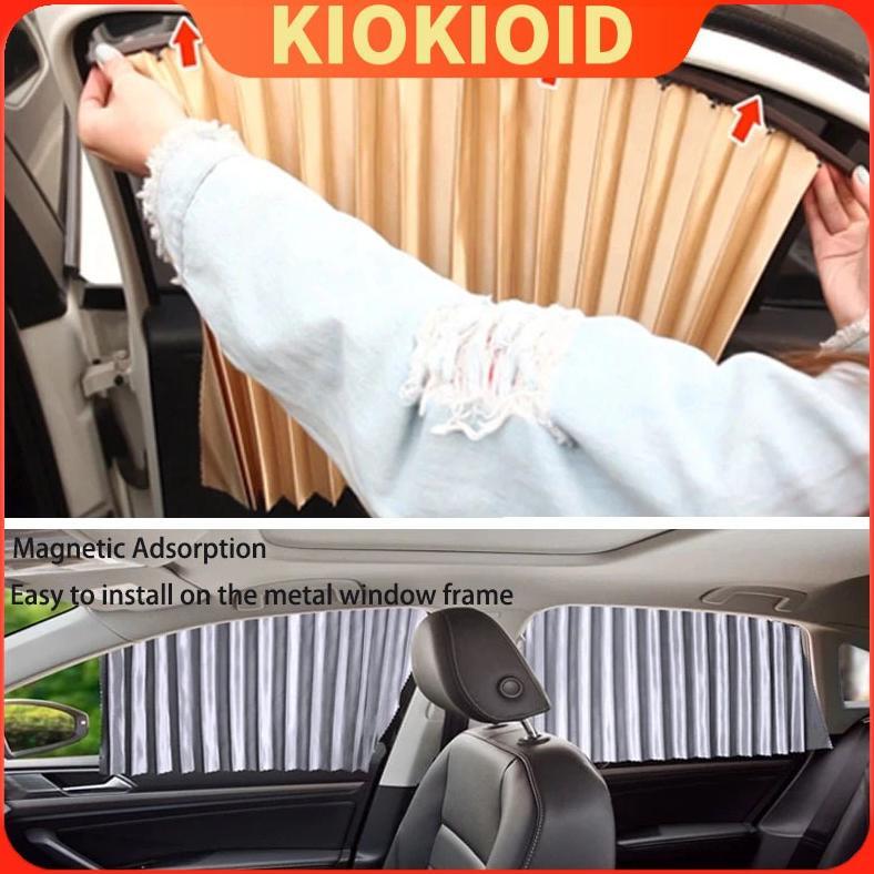4pcs Tirai Mobil Magnet Tirai Jendela Mobil Magnet Sunshade Tirai Magnet Mobil Magnet Premium tirai 