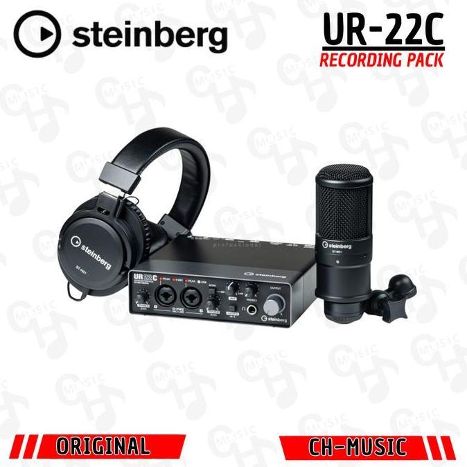 steinberg ur 22c ur22c ur-22c recording pack