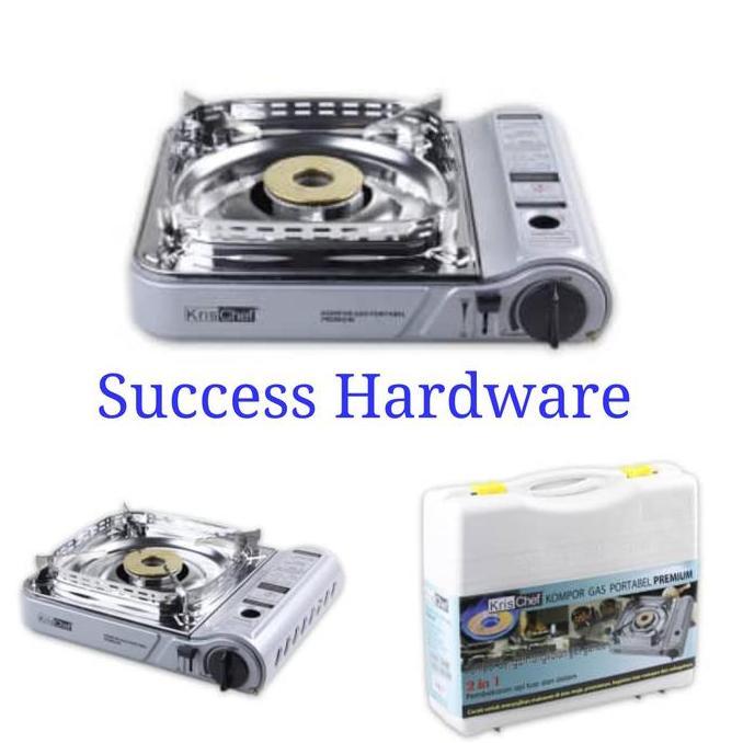 Krischef Kompor Gas Portabel Premium Portable Gas Stove Windproof Ivor