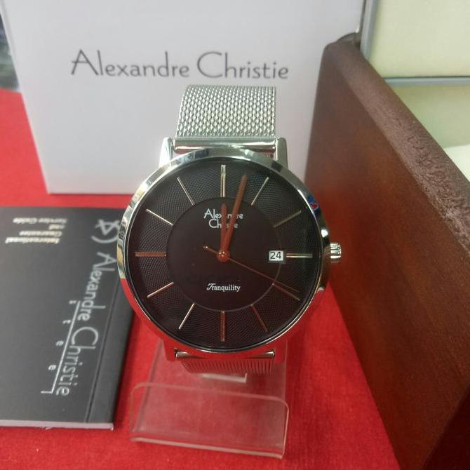 Jam Tangan Pria Alexandre Christie AC 8627 MD all stainless