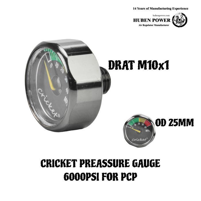 Manometer Cricket 6000Psi Pcp. Original Dan Terpercaya