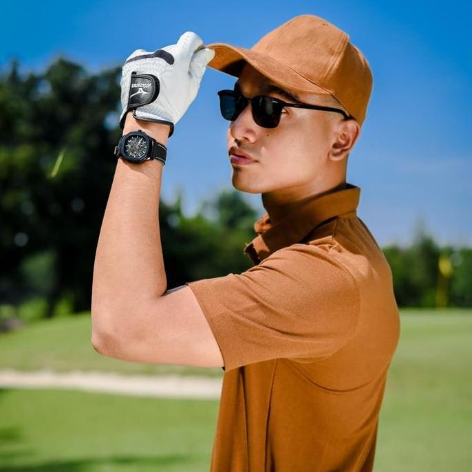 GARVINOES Ardent Black Iron Limited Series Jam Tangan Pria/Wanita/Unisex